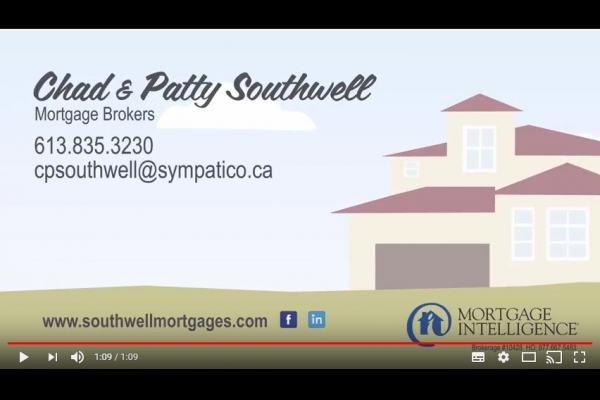 Mortgage Let down Chad & Patty Southwell